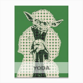 Yoda - Legendary Jedi Master Canvas Print