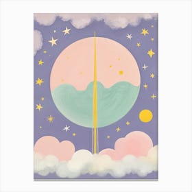 Cosmic Needle Canvas Print