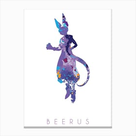 Beerus Canvas Print