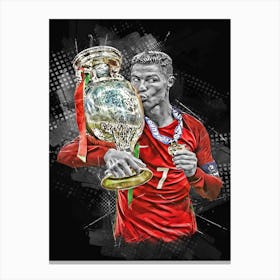 Cristiano Ronaldo Portugal 1 Canvas Print