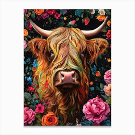 Highland Cow 5 Canvas Print