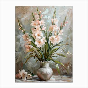 A World Of Flowers Gladiolus 1 Painting Canvas Print