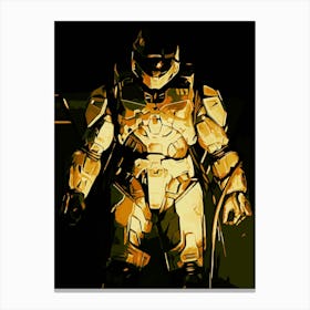 halo chief 1 Canvas Print