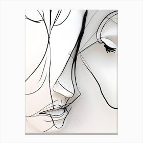 'Two Faces' Canvas Print