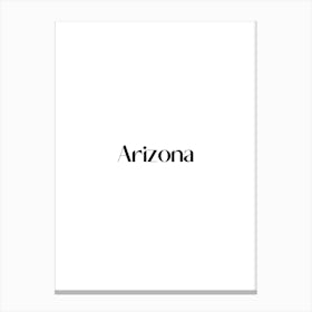 Arizona city. Canvas Print