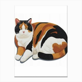 Calico Cat 5 Canvas Print