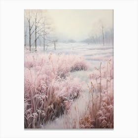 Dreamy Winter Painting Everglades National Park United States 2 Canvas Print
