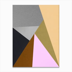 Geometric and colorful 12 Canvas Print