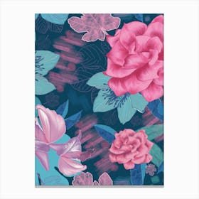 Gardenias Canvas Print