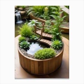 Miniature Garden 3 Canvas Print