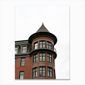 Red Brick Building Canvas Print