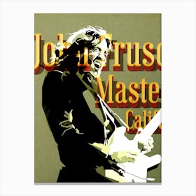 John Frusciante Red Hot Chili Peppers Funk Metal Canvas Print