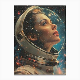 Space Girl 1 Canvas Print