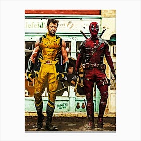 Deadpool And Wolverine 8 Canvas Print