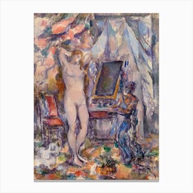 The Toilette, Paul Cézanne Canvas Print