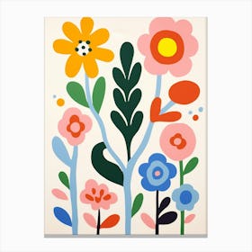 Flower Wall Art Canvas Print