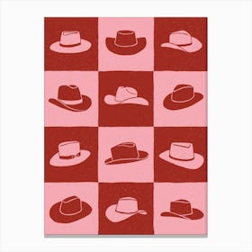 Cowgirl Checkerboard Toile