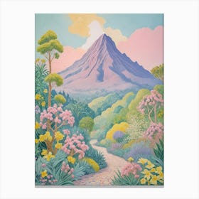 Jungle Mountain Canvas Print