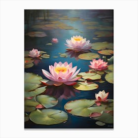 Water Lilies Canvas Print