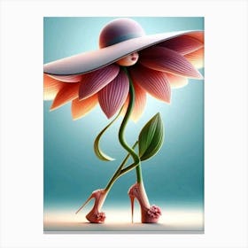 Flower Girl 2 Canvas Print