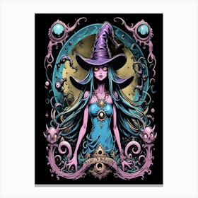 Dark Magician Girl (1) Canvas Print