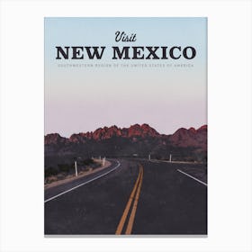 Visit New Mexico Canvas Print