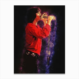Spirit Of Jim Morrison Concert Canvas Print