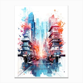 Cityscape 2 Canvas Print