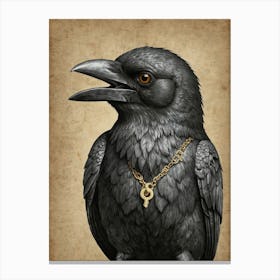 Crow! 1 Canvas Print