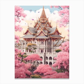 The Grand Palace Bangkok Thailand 3 Canvas Print
