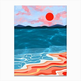 Coastal Hues Canvas Print