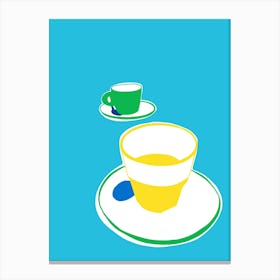 Cup Of Tea for two Canvas Print