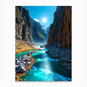 Fjords Of Norway Canvas Print