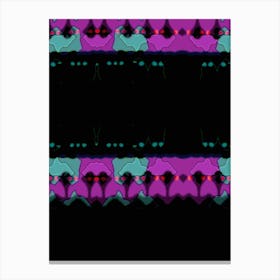 Abstract Psychedelic Pattern 5 Canvas Print