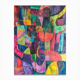 Abstract Painting 256 Canvas Print