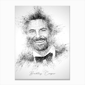 Bradley Cooper Canvas Print