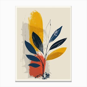 A Retro Rhapsody Mid Century Style Canvas Print