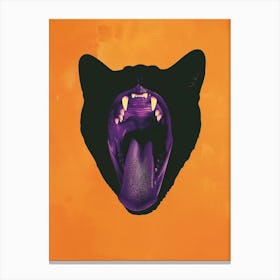 Cat'S Mouth Canvas Print