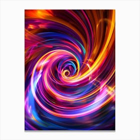 Abstract Swirl Background Canvas Print