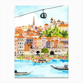 Porto Canvas Print