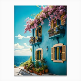 House By The Sea 1 Canvas Print