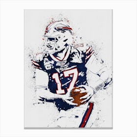 Josh Allen Canvas Print