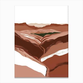 Desert Landscape 39 Canvas Print