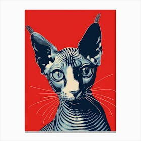 Sphynx Cat 1 Canvas Print