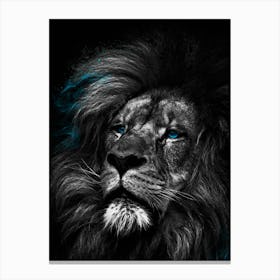 Lion Painting Lion Art Lion Painting Canvas Print