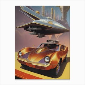 UF0 Sports Car Canvas Print