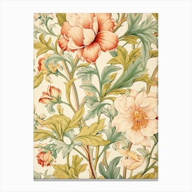 Floral Wallpaper 197 Canvas Print