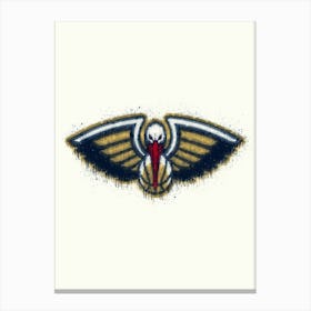 New Orleans Pelicans 1 Canvas Print