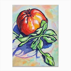 Tomato Fauvist vegetable Canvas Print