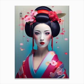 Geisha 52 Canvas Print